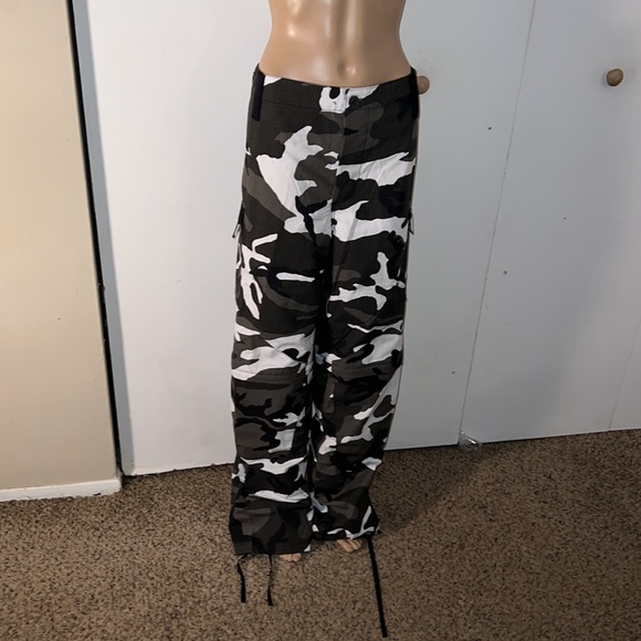 Sabaton Ripstop Camo Cargo Pants Heavy Metal - Picture 4 of 13